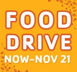 Food Drive Now-November 21