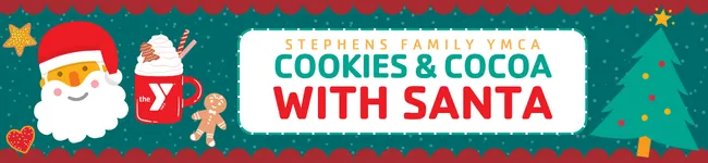 Cookies & Cocoa with Santa, Saturday, December 6th 2-4pm