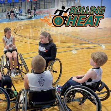 rolling heat wheelchair basketball