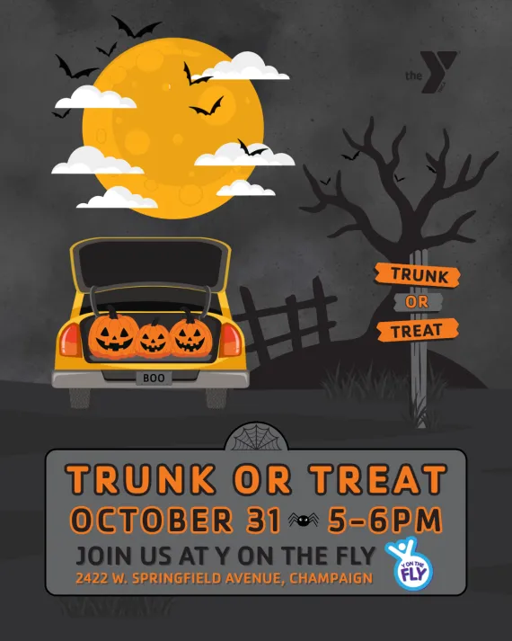 Trunk or Treat. October 31 from 5-6PM. Held at Y on the Fly (2422 W. Springfield Avenue)