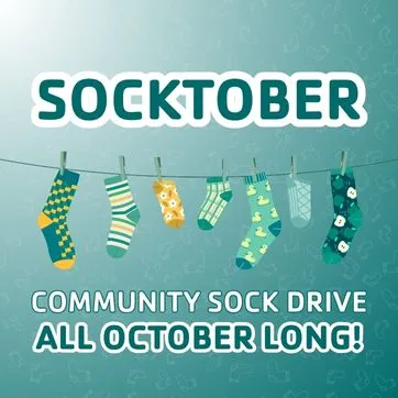 socktober community sock drive