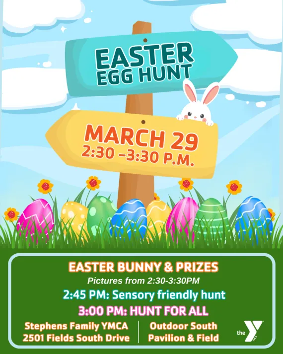 Easter Egg Hunt 2026: March 29 from 2:30-3:30PM